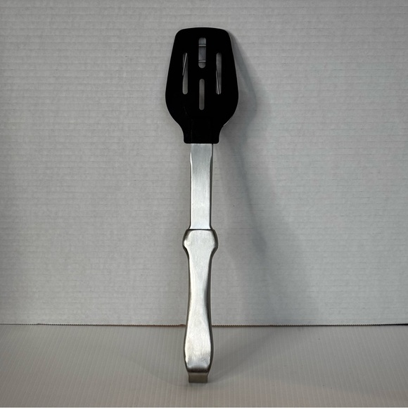 Kuhn Rikon Switzerland Stainless Steel Easy Lock Tongs Spatula - Picture 3 of 7